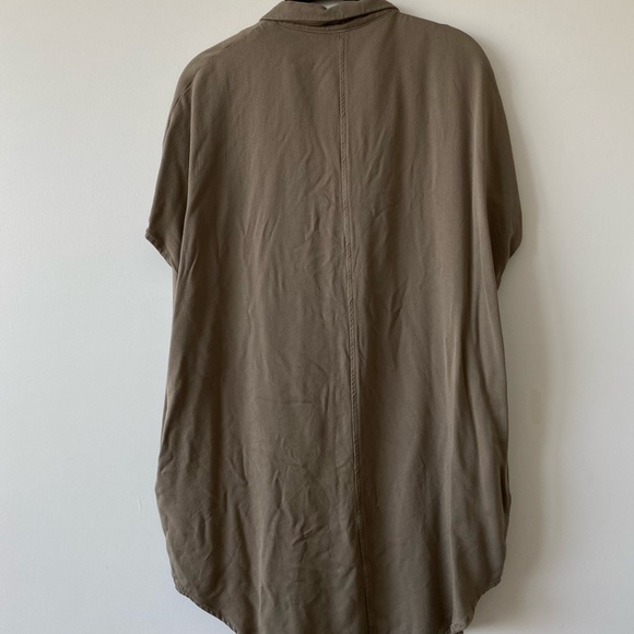 Oak + Fort Button Up Shirt Dress - Picture 2 of 5
